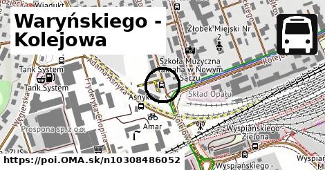 Waryńskiego - Kolejowa