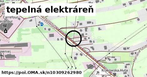 tepelná elektráreň