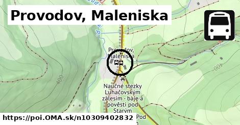 Provodov, Maleniska