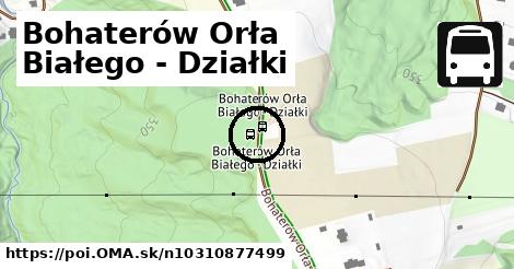 Bohaterów Orła Białego - Działki