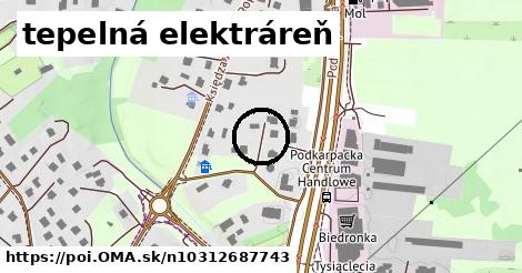 tepelná elektráreň