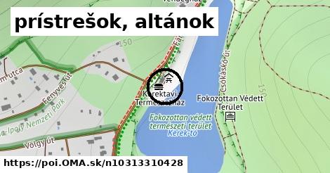 prístrešok, altánok