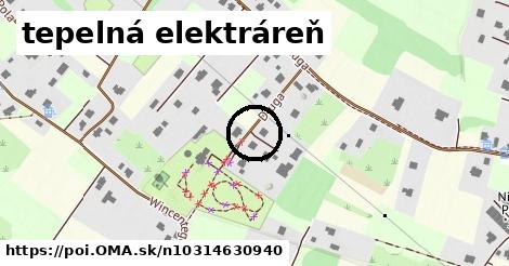 tepelná elektráreň