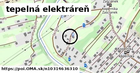 tepelná elektráreň