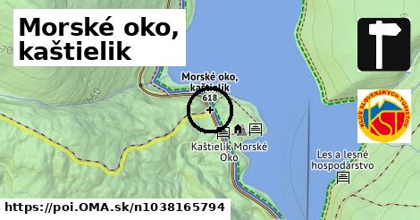 Morské oko, kaštielik