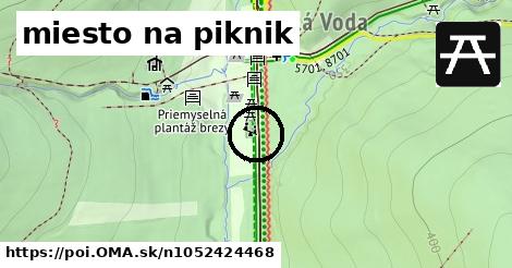 miesto na piknik