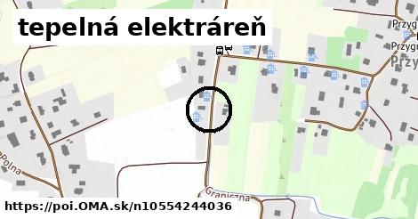 tepelná elektráreň