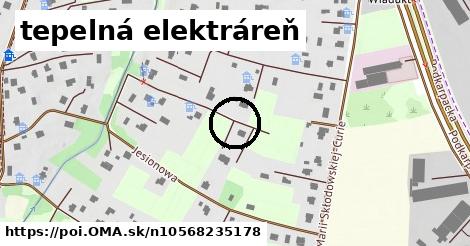 tepelná elektráreň