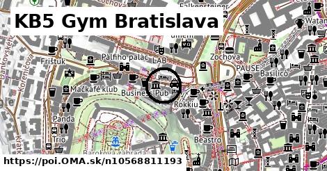 KB5 Gym Bratislava