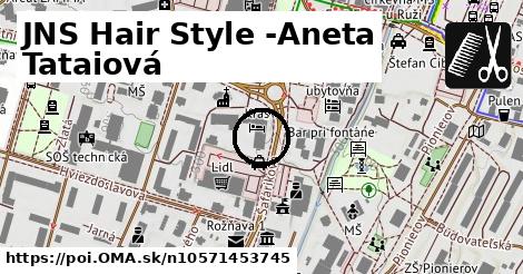 JNS Hair Style -Aneta Tataiová