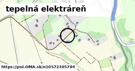 tepelná elektráreň