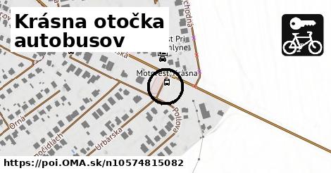 Krásna otočka autobusov