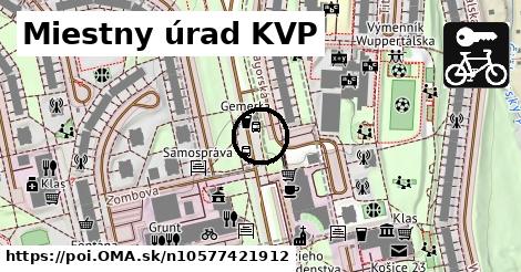 Miestny úrad KVP