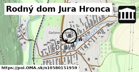 Rodný dom Jura Hronca