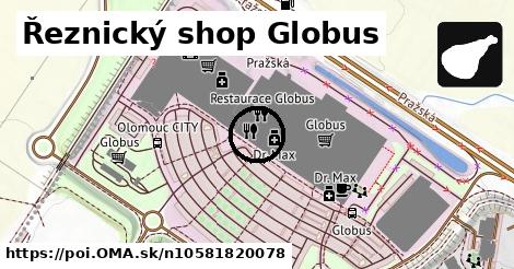 Řeznický shop Globus