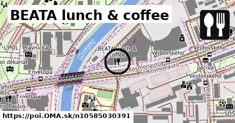 BEATA lunch & coffee