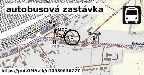 autobusová zastávka