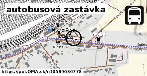 autobusová zastávka