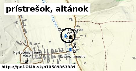 prístrešok, altánok