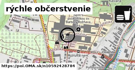 rýchle občerstvenie