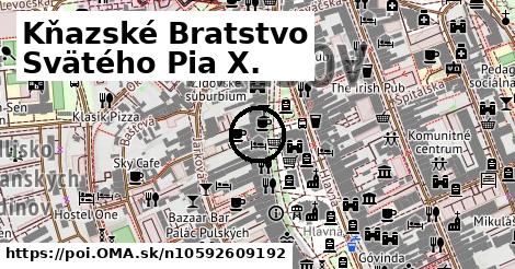 Kňazské Bratstvo Svätého Pia X.