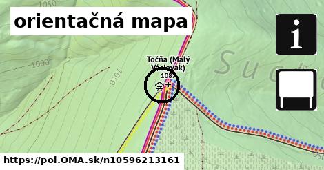 orientačná mapa