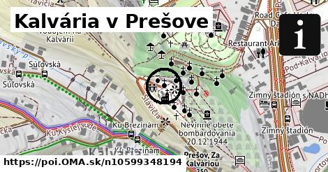 Kalvária v Prešove