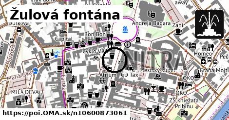 Žulová fontána