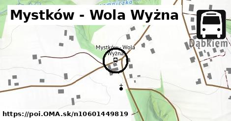 Mystków - Wola Wyżna