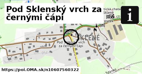 Pod Sklenský vrch za černými čápi