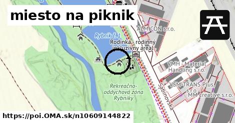 miesto na piknik