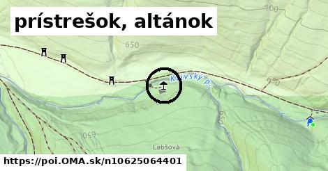 prístrešok, altánok