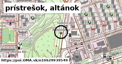 prístrešok, altánok