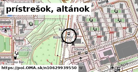 prístrešok, altánok