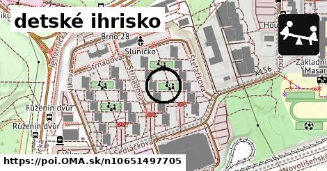 detské ihrisko
