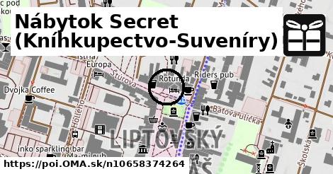 Nábytok Secret (Kníhkupectvo-Suveníry)