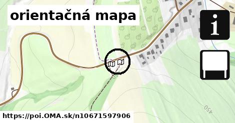 orientačná mapa