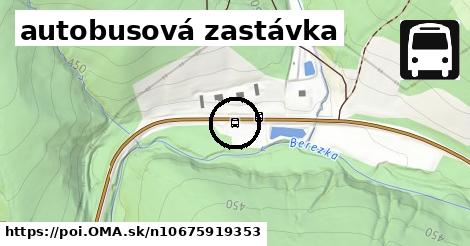 autobusová zastávka