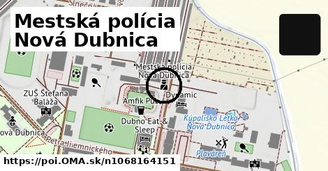 Mestská polícia Nová Dubnica