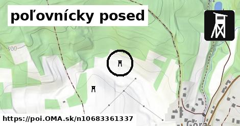 poľovnícky posed