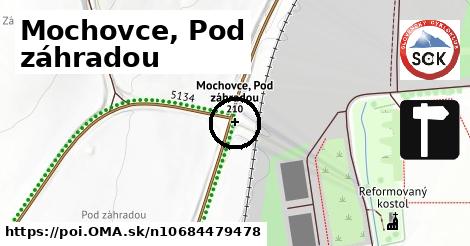 Mochovce, Pod záhradou