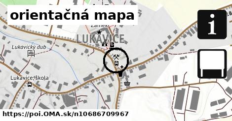 orientačná mapa