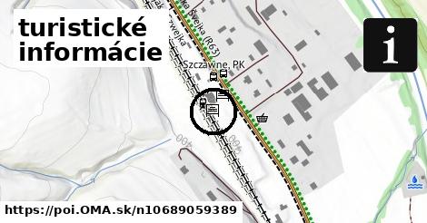 turistické informácie