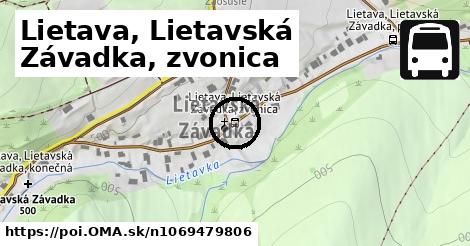 Lietava, Lietavská Závadka, zvonica