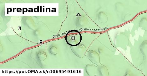 prepadlina