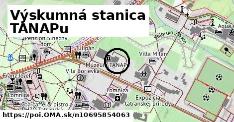 Výskumná stanica TANAPu