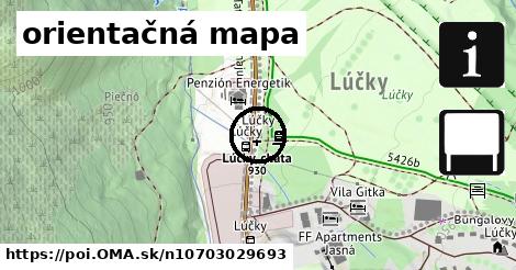 orientačná mapa