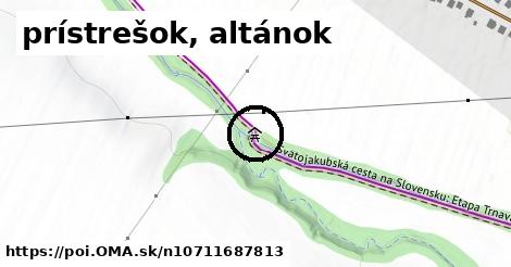 prístrešok, altánok