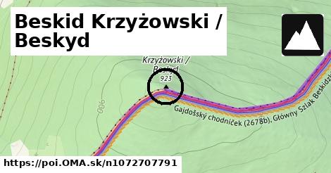 Beskid Krzyżowski / Beskyd