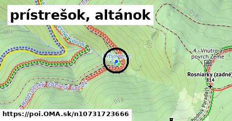 prístrešok, altánok